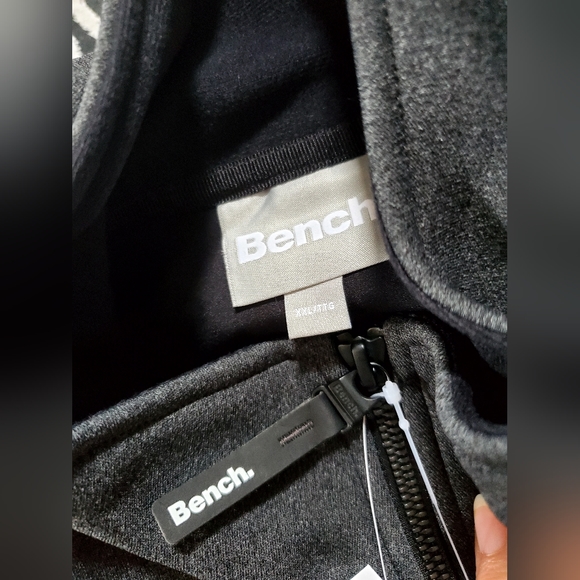 Bench xxl jacket coat sweater grey - Picture 5 of 7